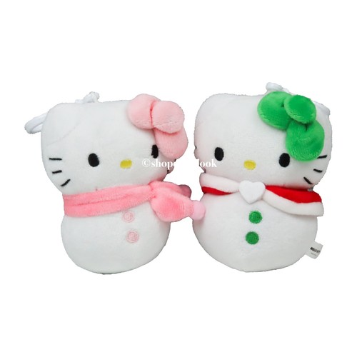 Hello kitty snowman plush - hello,